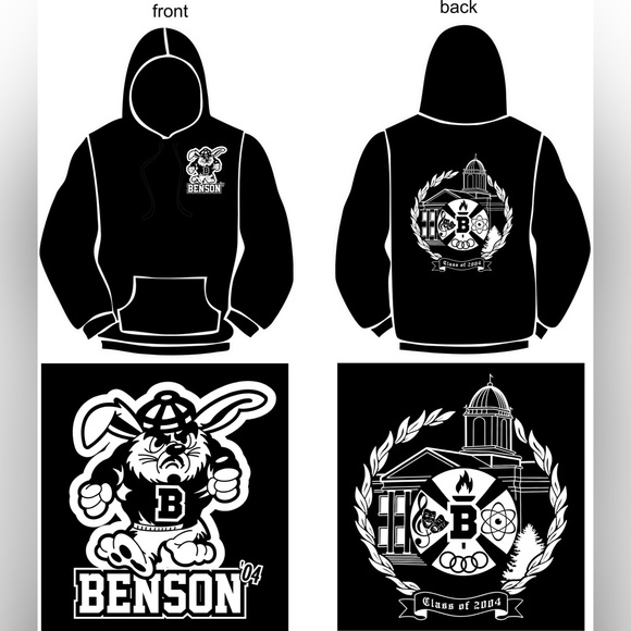 Class of 2004 Benson High School alumni
 Hoodie - Picture 3 of 6
